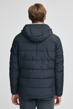 Chaqueta Val Thorens azul marino con logo Polo Club