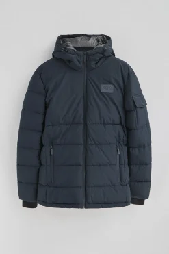 Chaqueta Val Thorens azul marino con logo Polo Club