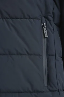 Chaqueta Val Thorens azul marino con logo Polo Club
