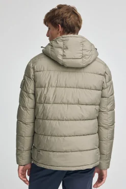 Chaqueta Val Thorens color piedra con logo Polo Club