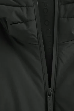 Chaqueta Val Thorens negro con logo Polo Club