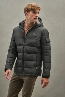 Chaqueta Val Thorens negro con logo Polo Club