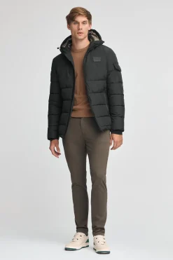 Chaqueta Val Thorens negro con logo Polo Club