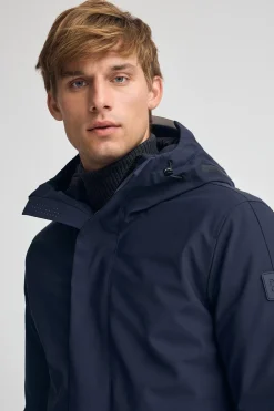 Chaqueta Voguel azul marino con logo Polo Club