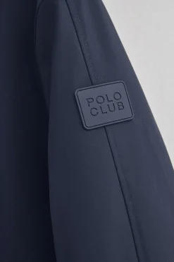 Chaqueta Voguel azul marino con logo Polo Club