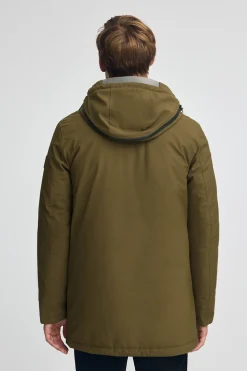 Chaqueta Voguel caqui oscuro con logo Polo Club