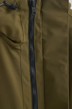 Chaqueta Voguel caqui oscuro con logo Polo Club