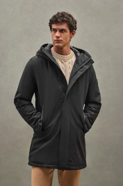 Chaqueta Voguel negra con logo Polo Club