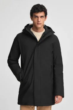 Chaqueta Voguel negra con logo Polo Club