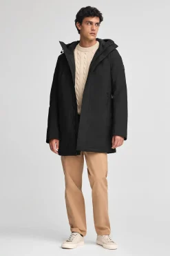 Chaqueta Voguel negra con logo Polo Club