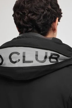 Chaqueta Voguel negra con logo Polo Club