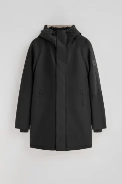 Chaqueta Voguel negra con logo Polo Club