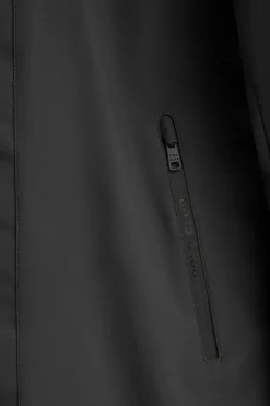 Chaqueta Voguel negra con logo Polo Club