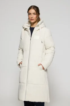 Chaquetón beige Buenos aires de capucha fija y detalles Polo Club