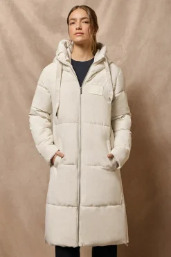 Chaquetón beige Buenos aires de capucha fija y detalles Polo Club
