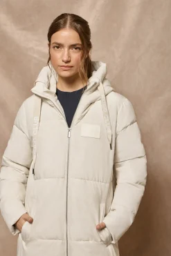 Chaquetón beige Buenos aires de capucha fija y detalles Polo Club