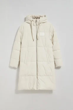 Chaquetón beige Buenos aires de capucha fija y detalles Polo Club