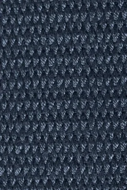 Cinturón Brahim azul marino canvas con hebilla logotipada