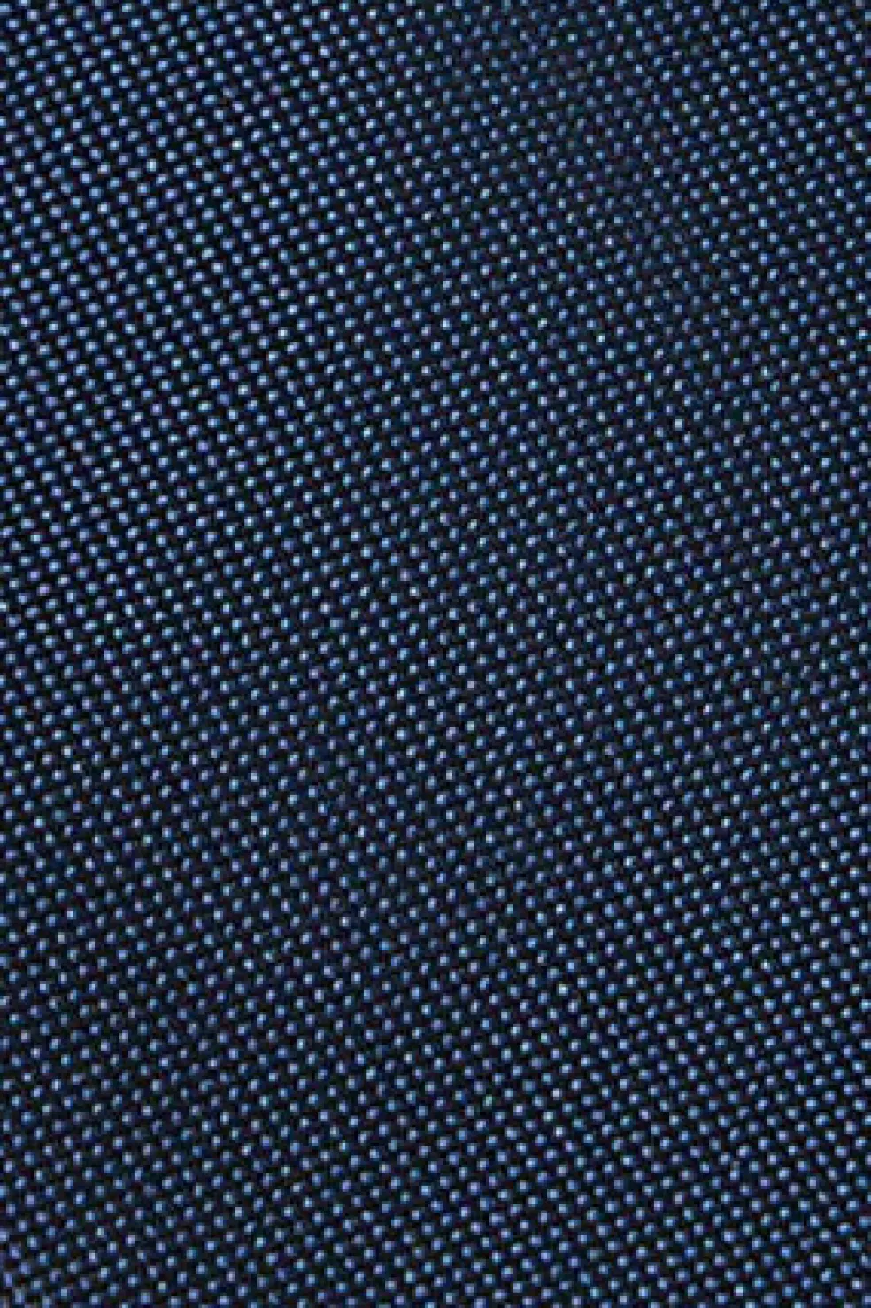 Corbata lisa de seda azul con logotipo Polo Club