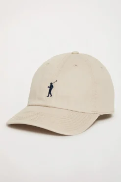Gorra beige con logo bordado Rigby Go