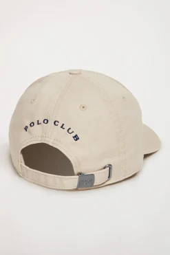 Gorra beige con logo bordado Rigby Go