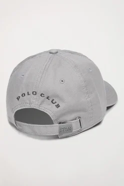 Gorra gris con logo bordado Rigby Go