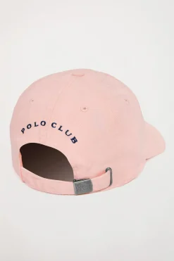 Gorra rosa con logo bordado Rigby Go