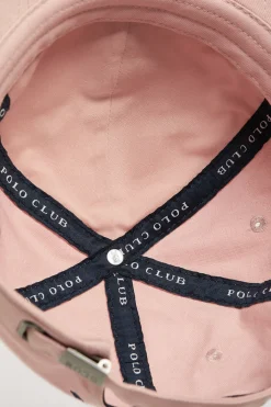 Gorra rosa con logo bordado Rigby Go