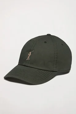 Gorra verde oliva con logo bordado Rigby Go
