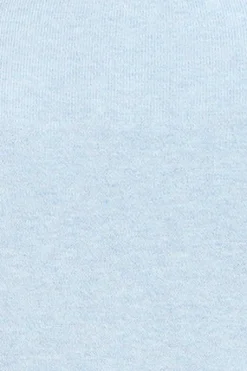 Jersey azul claro vigoré de mezcla de lana y bordado Rigby Go