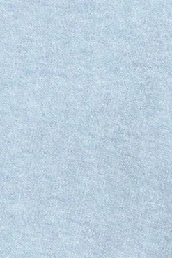 Jersey azul claro vigoré de cuello pico y mezcla lana con bordado Rigby Go