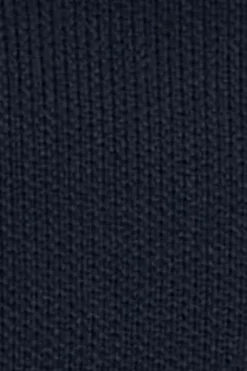 Jersey azul marino de punto con logo Polo Club en contraste