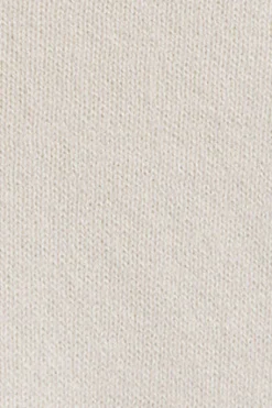 Jersey color crudo de cuello pico con mezcla de lana y bordado Rigby Go