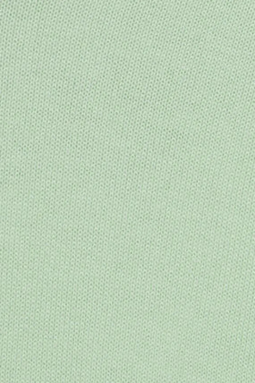 Jersey color menta de punto con cuello de pico y logo bordado Rigby Go