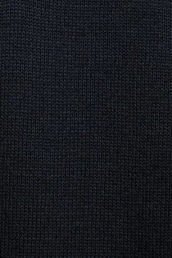 Jersey de punto azul marino con cuello redondo y logo bordado Rigby Go