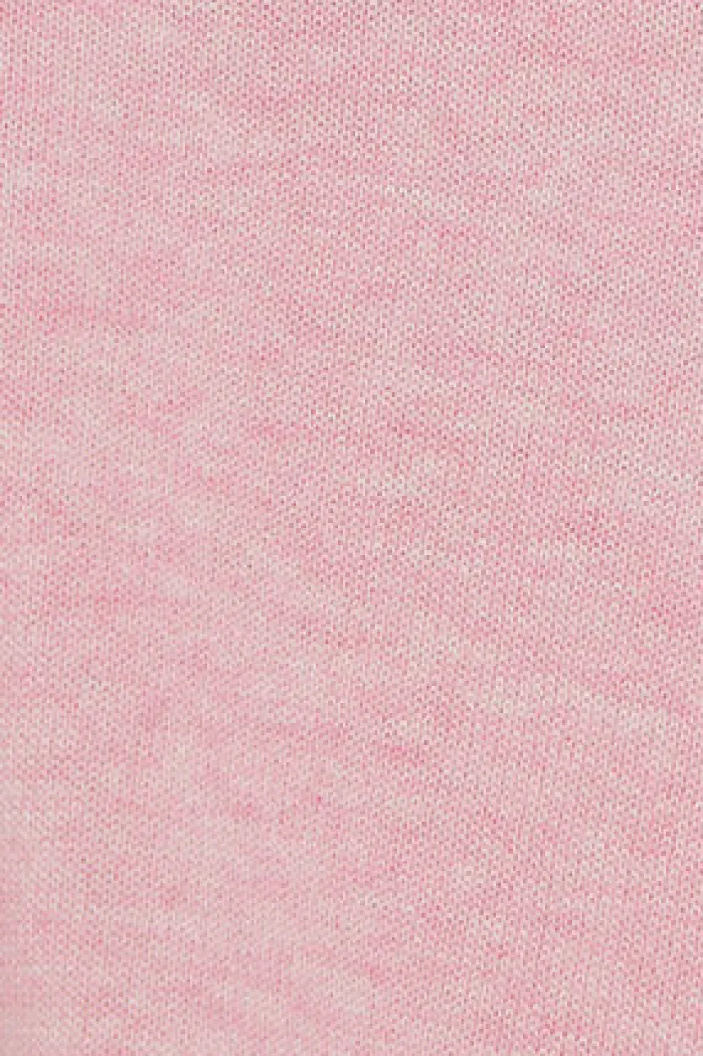 Jersey de punto color rosa vigoré con cuello redondo y logo bordado Rigby Go