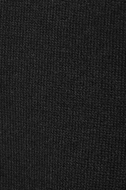Jersey de punto Katniss negro con detalle de botón nacarado Polo Club