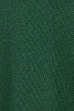 Jersey de punto Kendrick verde de cuello pico y detalles Polo Club