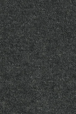 Jersey gris oscuro vigoré de cuello vuelto en mezcla de lana con bordado Rigby Go