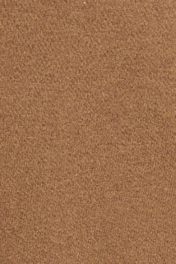 Jersey marrón vigoré de cuello pico y mezcla lana con bordado Rigby Go