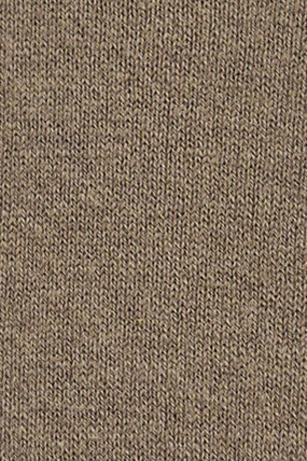 Jersey marron oscuro vigoré de media cremallera y mezcla de lana con bordado Rigby Go