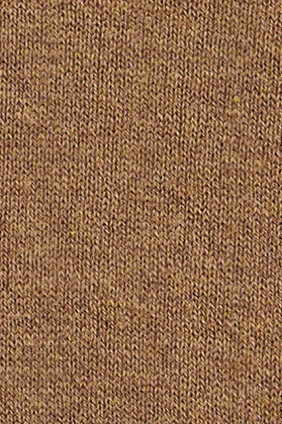 Jersey marron vigoré de media cremallera y mezcla de lana con bordado Rigby Go