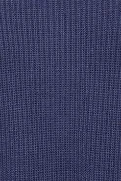 Jersey Nahia azul con logo bordado monograma Polo Club