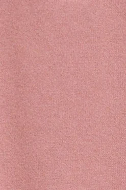 Jersey rosa empolvado de punto con media cremallera y bordado Rigby Go
