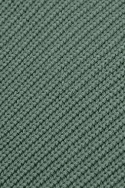 Jersey verde de punto en galga 9 con detalle Polo Club