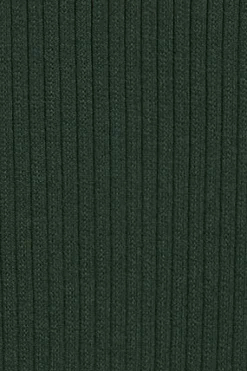 Jersey verde esmeralda acanalado Jay con monograma bordado