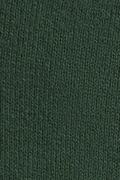 Jersey verde lodo de cuello pico con mezcla de lana y bordado Rigby Go