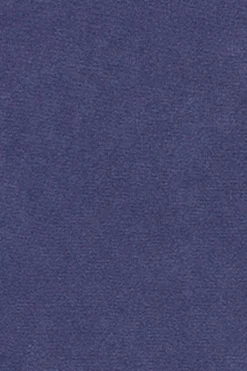 Jersey violeta azulado de media cremallera garment dye con logo bordado
