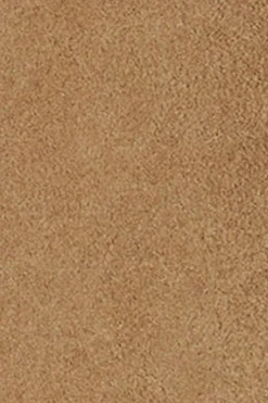 Mocasin Antonella camel de serraje con detalle metálico