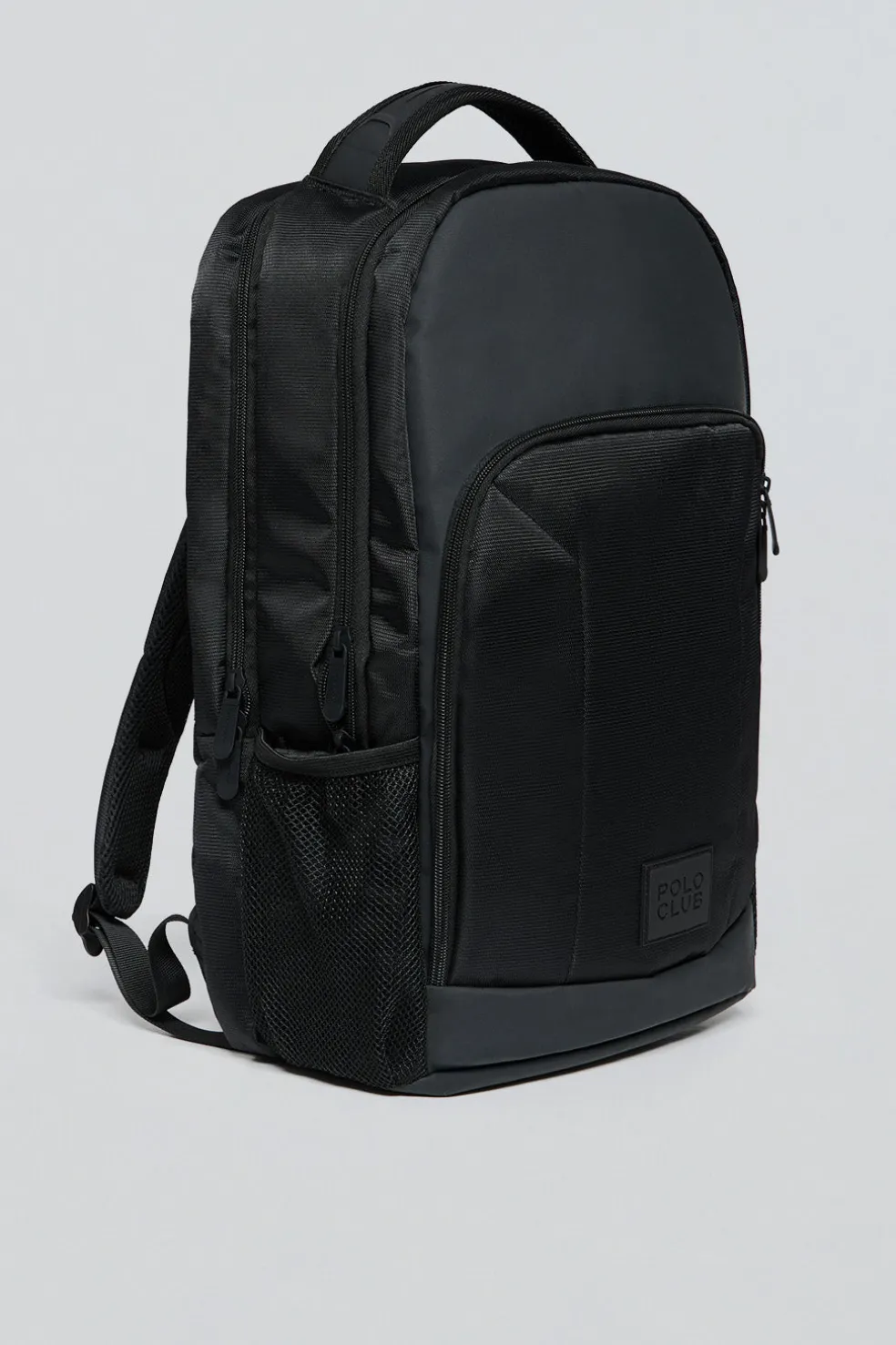 Mochila Harlem negra con detalles Polo Club